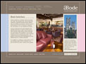Screenshot of the Abode Hotels website